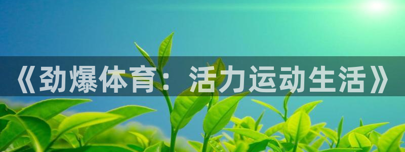 《劲爆体育：活力运动生活》